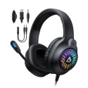Aukey GH-X1 Gaming Headset with Stereo Sound 50MM Drivers (PC, Mac, PS4, PS5, Xbox One, Switch)