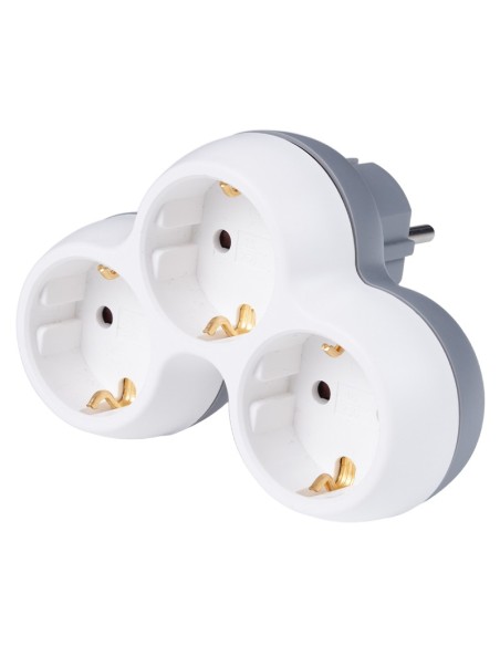 Raytech 4974 αντάπτορ  3 σούκο σε 1