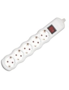 Ecolight 9245 πολύμπριζο χωρίς καλώδιο 5 θέσεων με διακόπτη