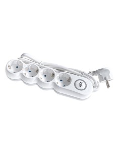 Ecolight 5698 πολύπριζο round 4 θέσεων με διακόπτη,...