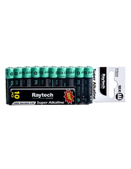Raytech 7975 (LR06) Αλκαλικές Μπαταρίες AA 10 τμχ