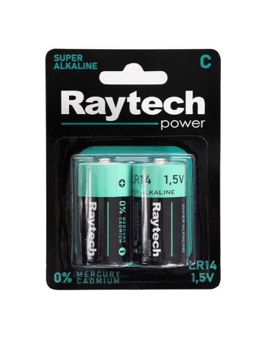 Raytech LR14 Αλκαλικές Μπαταρίες 2 τμχ
