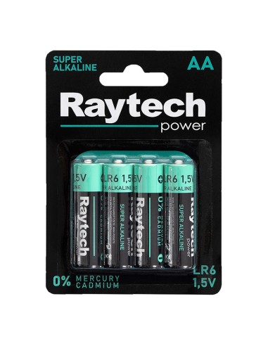 Raytech LR06 Αλκαλικές Μπαταρίες AA 4 τμχ