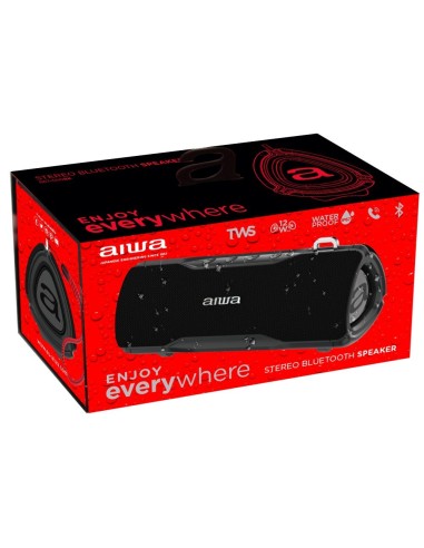 Aiwa BST-500BK Φορητό Bluetooth Ηχείο (Water...