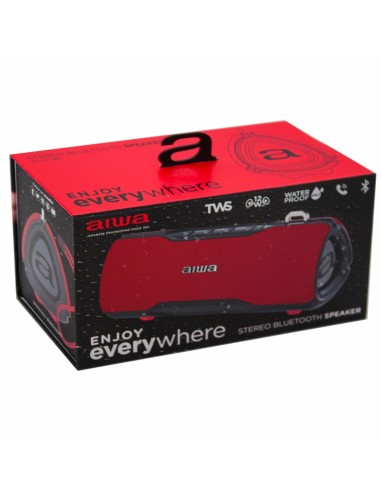 Aiwa BST-500RD Φορητό Bluetooth Ηχείο (Water...