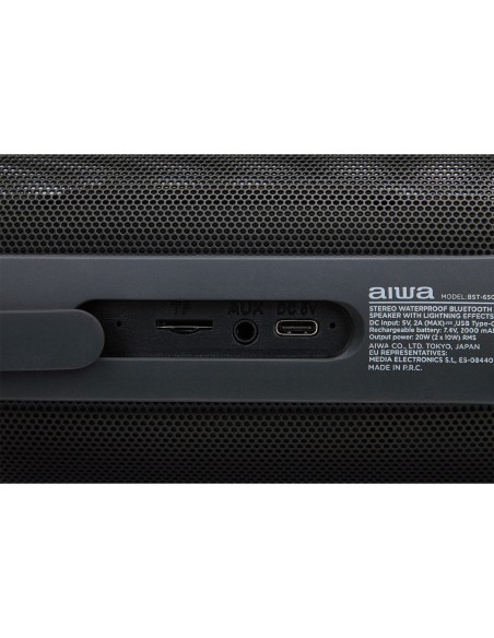 Aiwa BST-650 Ηχείο Portable Bluetooth RGB Speaker