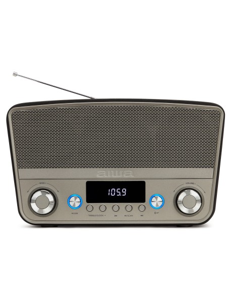 Aiwa BSTU-750BK Vintage Ηχείο Ραδιόφωνο (Μαύρο)