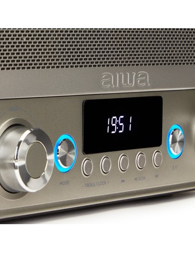 Aiwa BSTU-750BK Vintage Ηχείο Ραδιόφωνο (Μαύρο)