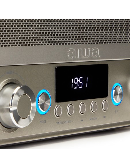 Aiwa BSTU-750BK Vintage Ηχείο Ραδιόφωνο (Μαύρο)