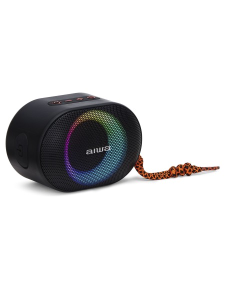 Aiwa BST-330BK Ηχείο  Portable Bluetooth RGB Speaker (Μαύρο)