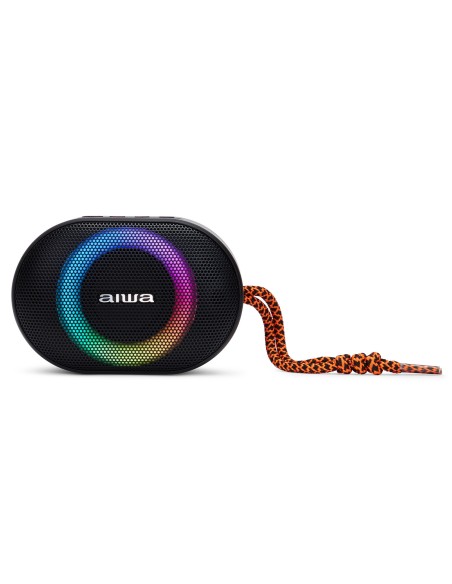 Aiwa BST-330BK Ηχείο  Portable Bluetooth RGB Speaker (Μαύρο)