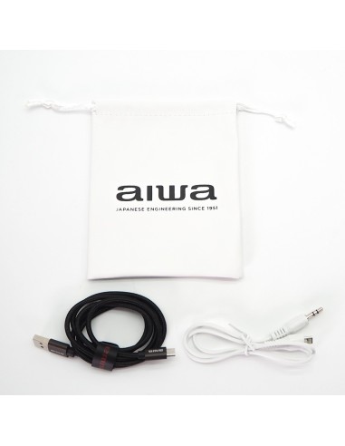 Aiwa BS-100GY Φορητό Bluetooth Ηχείο (Grey)