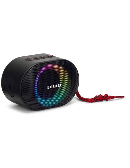 Aiwa BST-330RD Ηχείο  Portable Bluetooth RGB Speaker (Κόκκινο)