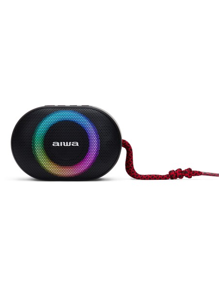 Aiwa BST-330RD Ηχείο  Portable Bluetooth RGB Speaker (Κόκκινο)