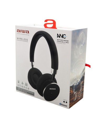 Aiwa HSTBTN - 800BK Ασύρματα Ακουστικά Noise...