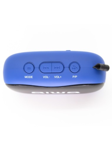 Aiwa BS-110BL Φορητό Bluetooth Ηχείο (Μπλε)