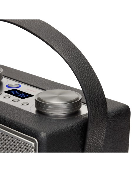 Aiwa BSTU-800BK Επαναφορτιζόμενο Vintage Ηχείο-Ραδιόφωνο