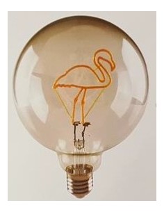 Ecolight 6855 Λάμπα Fil LED G125 Flamingo 4W E27