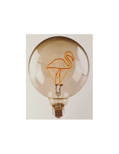 Ecolight 6855 Λάμπα Fil LED G125 Flamingo 4W E27