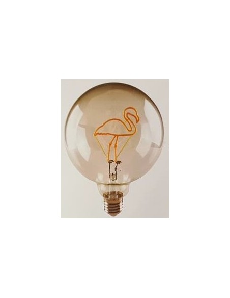 Ecolight 6855 Λάμπα Fil LED G125 Flamingo 4W E27