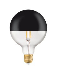 Ecolight 8972 Λάμπα Fil LED G125  Black Mirror 7W E27