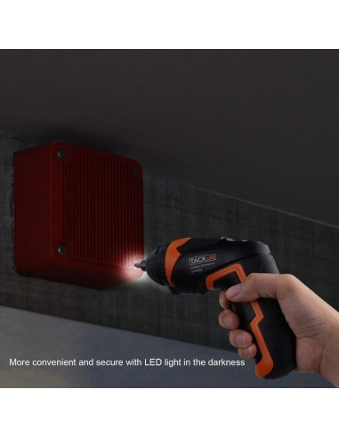 Tacklife SDP50DC ηλεκτρικό κατσαβίδι 3.6V με 30...