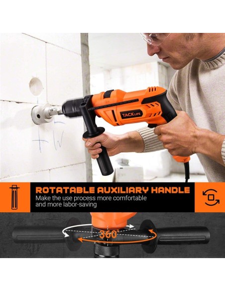 Tacklife PID05A κρουστικό δράπανο 7,5Amp 900W