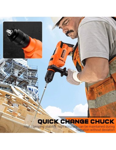 Tacklife PID05A κρουστικό δράπανο 7,5Amp 900W