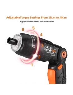 Tacklife SDH13DC ηλεκτρικό κατσαβίδι 6+1 ταχυτήτων 2