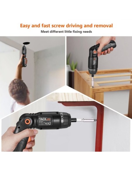 Tacklife SDH13DC ηλεκτρικό κατσαβίδι 6+1 ταχυτήτων