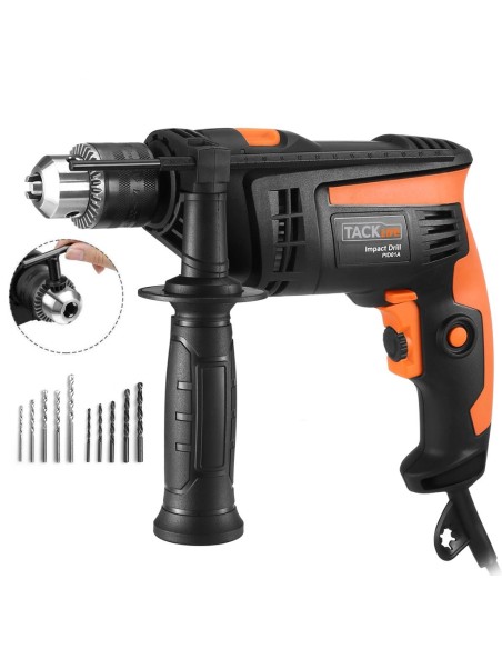 Tacklife PID01A κρουστικό δραπανοκατσάβιδο 2800rpm με μύτες