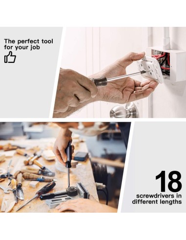 Tacklife HSS7B σετ κατσαβιδιών 18τμχ