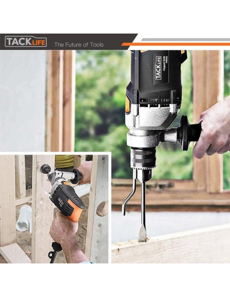 Tacklife PID03B κρουστικό δράπανο7,5A 3000RPM με 15 τρυπάνια