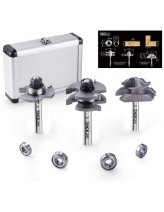 Tacklife RB31C σετ φρέζες για ρούτερ