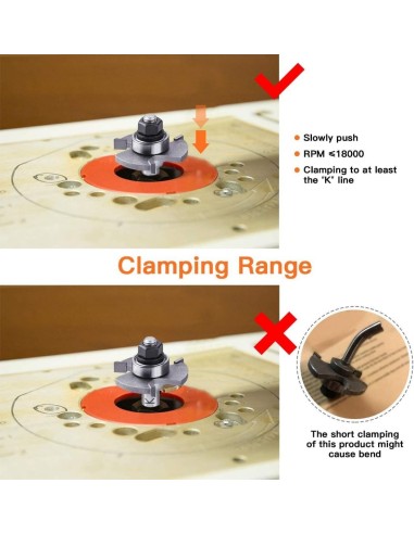 Tacklife RB31C σετ φρέζες για ρούτερ