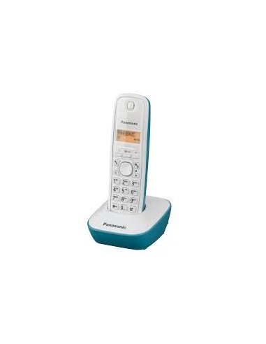 Panasonic KX-TG1611 Ασύρματο Τηλέφωνο (Λευκό/Μπλέ)