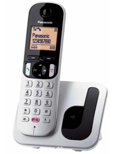 Panasonic KX-TGC 250GRS Τηλέφωνο Ασημί