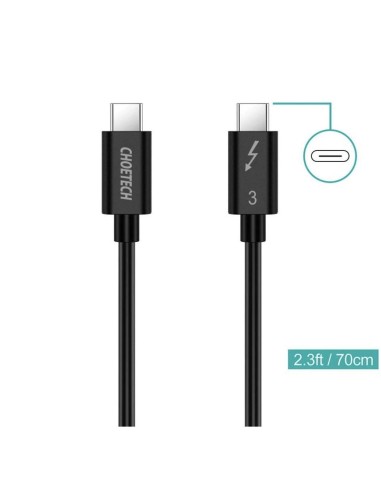 Choetech A3007 Thunderbolt 3 Passive Cable 5k