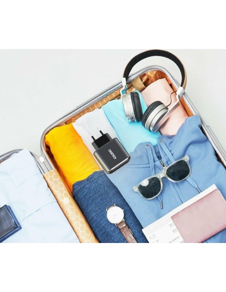 Choetech Q5009 Φορτιστής Χωρίς Καλώδιο με 3 Θύρες USB-A (Μαύρο)