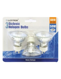 Lloytron Λάμπα B3453  3 τμχ GU10 50W