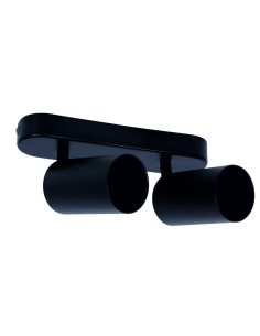 Raytech Power 7951 Σποτ διπλό GU10 Μαύρο