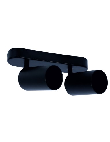 Raytech Power 7951 Σποτ διπλό GU10 Μαύρο