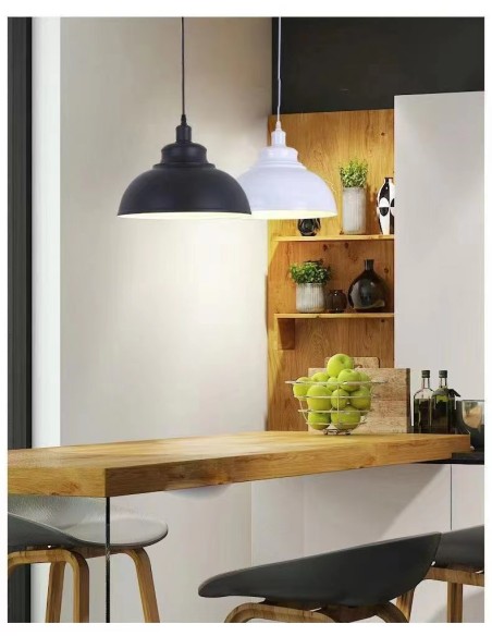 Raytech Power 7432 Κρεμαστό φωτιστικό HL-002 Μαύρο