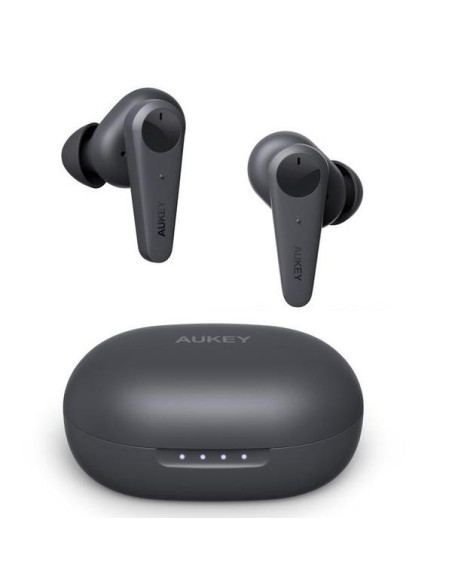 Aukey EP-N7  Hybrid Active Noise Cancelation Wireless Earbuds Black
