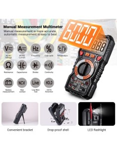 TACKLIFE DM-01M ψηφιακό πολύμετρο 2