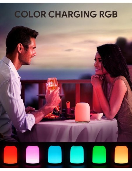 Aukey LT-T8 colorful atmosphere light white