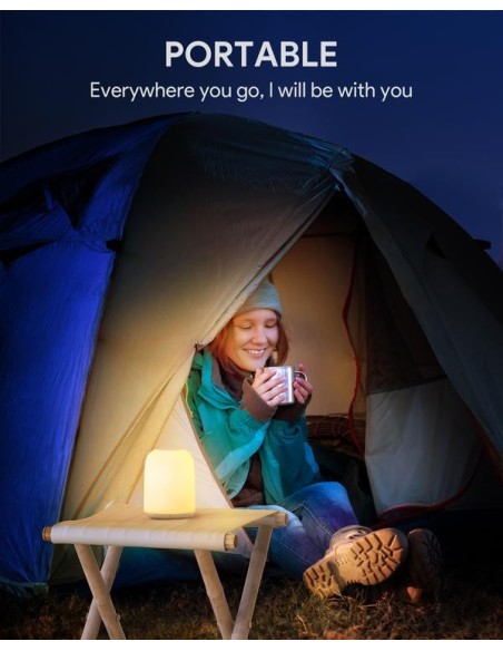 Aukey LT-T8 colorful atmosphere light white