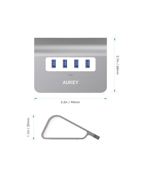 Aukey CB-H5  4-port usb 3.0 hub