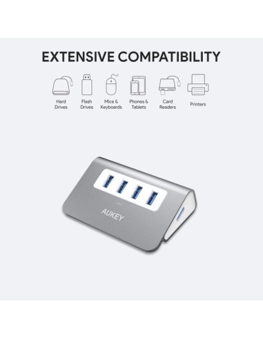 Aukey CB-H5  4-port usb 3.0 hub