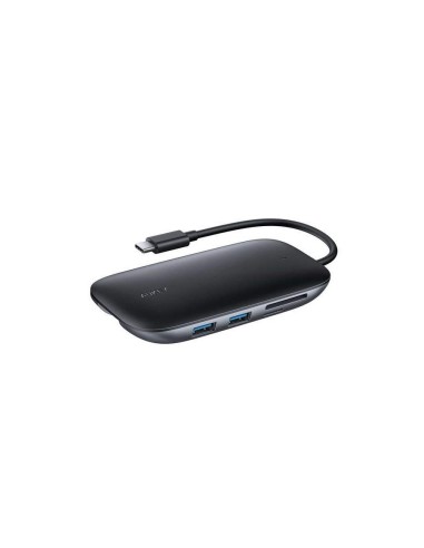 Aukey CB-C71 docking station 8-in-1 usb-c hub...